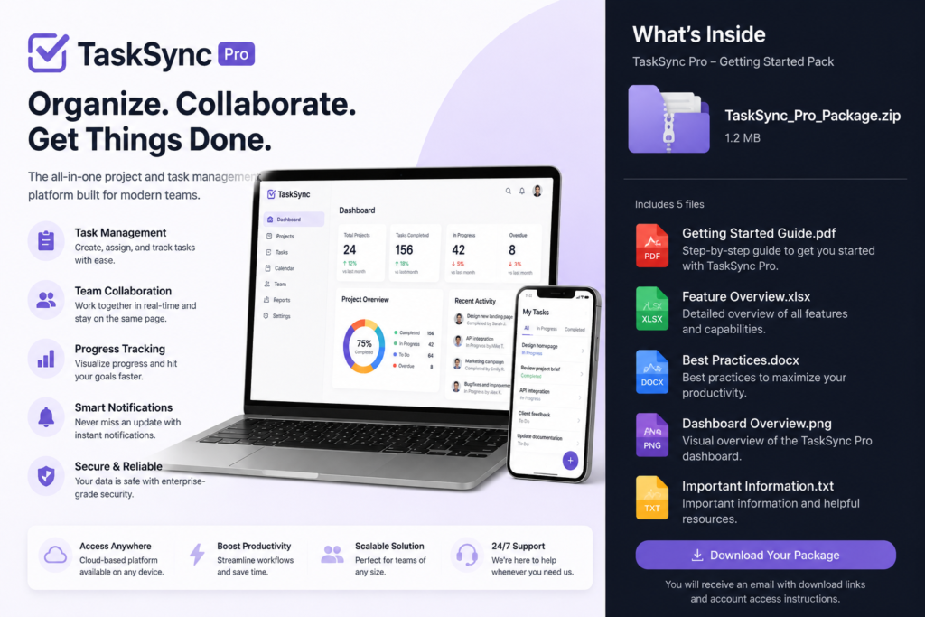 TaskSync Pro